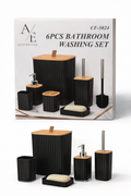 Bad Accessoire 6er Set black